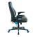 Left. OSP Home Furnishings - Output Gaming Chair in Black Faux Leather with Controllable RGB LED Light piping. - Black / Blue.
