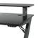 Alt View 13. OSP Home Furnishings - Area51 Battlestation Gaming Desk with Matte Legs - Black.