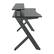 Left. OSP Home Furnishings - Area51 Battlestation Gaming Desk with Matte Legs - Black.