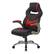 Angle. OSP Home Furnishings - Oversite Gaming Chair in Faux Leather - Red.