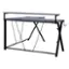 Alt View 11. OSP Home Furnishings - Checkpoint Battlestation L shaped Gaming Desk with RGB LED Lights - Black.