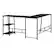 Alt View Zoom 12. OSP Home Furnishings - Frame Works Desk - Black.