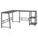 Angle. OSP Home Furnishings - Frame Works Desk - Gray.