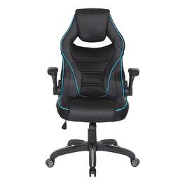 OSP Home Furnishings - Xeno Gaming Chair Faux Leather - Blue