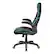 Left. OSP Home Furnishings - Xeno Gaming Chair in Blue Faux Leather - Blue.