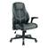 Angle. OSP Home Furnishings - Output Gaming Chair in Black Faux Leather with Controllable RGB LED Light piping. - Black / Gray.