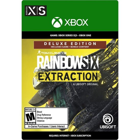 Tom Clancy\'s Rainbow Six Extraction Deluxe Edition Xbox One, Xbox Series S,  Xbox Series X [Digital] DIGITAL ITEM - Best Buy
