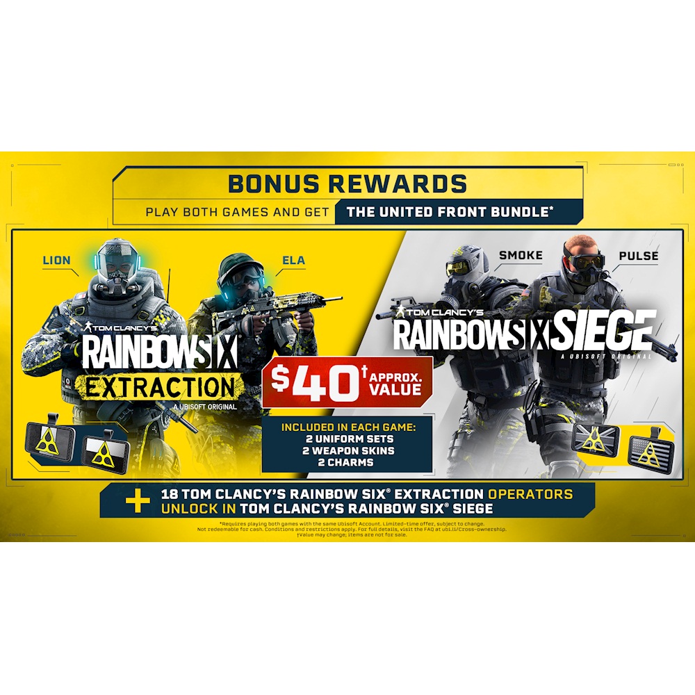 Tom Clancy\'s Rainbow Six Extraction Deluxe Edition Xbox One, Xbox Series S, Xbox  Series X [Digital] DIGITAL ITEM - Best Buy