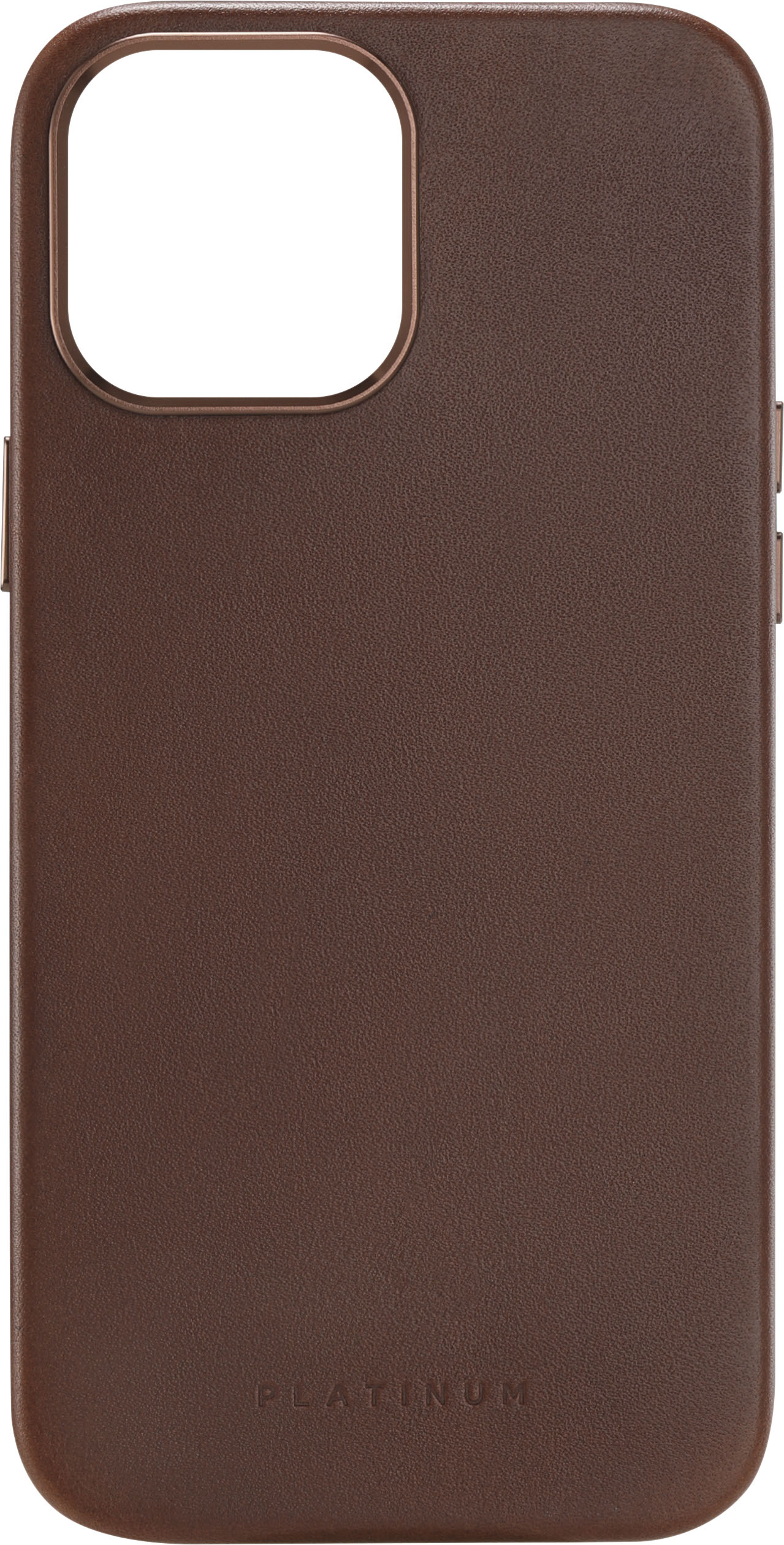 Iphone 13 Pro Max Brown Leather Case