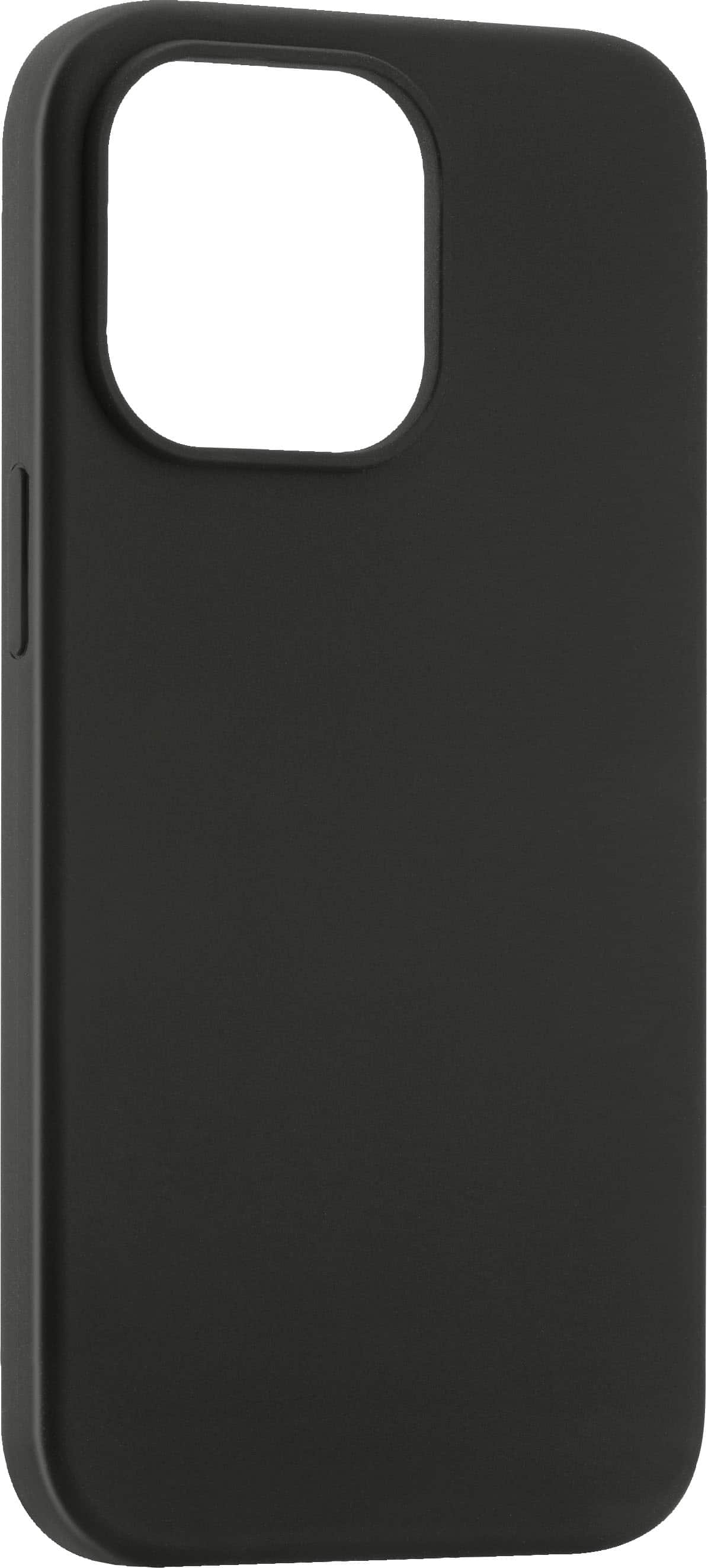 Best Buy essentials™ Liquid Silicone Case for iPhone 13 Pro Black BE ...