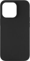 Best Buy essentials™ - Liquid Silicone Case for iPhone 13 Pro - Black - Front_Zoom