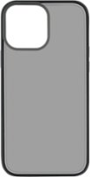Insignia™ - Hard Shell Case for iPhone 13 Pro Max and iPhone 12 Pro Max - Semi-Clear Black - Front_Zoom