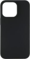 Best Buy essentials™ - Liquid Silicone Case with MagSafe for iPhone 13 Pro - Black - Front_Zoom