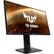 Left. ASUS - TUF VG259QR 24.5" LCD Adaptive Sync IPS Gaming Monitor (HDMI, DisplayPort) - Black.