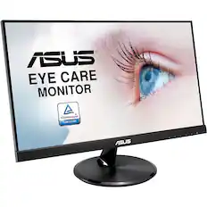 Front. ASUS - Asus VP229Q Widescreen LCD Monitor - Black - Black.