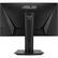 Back. ASUS - TUF Gaming 24.5" Full HD 1080p LCD Gaming Monitor (HDMI, DisplayPort) - Black.