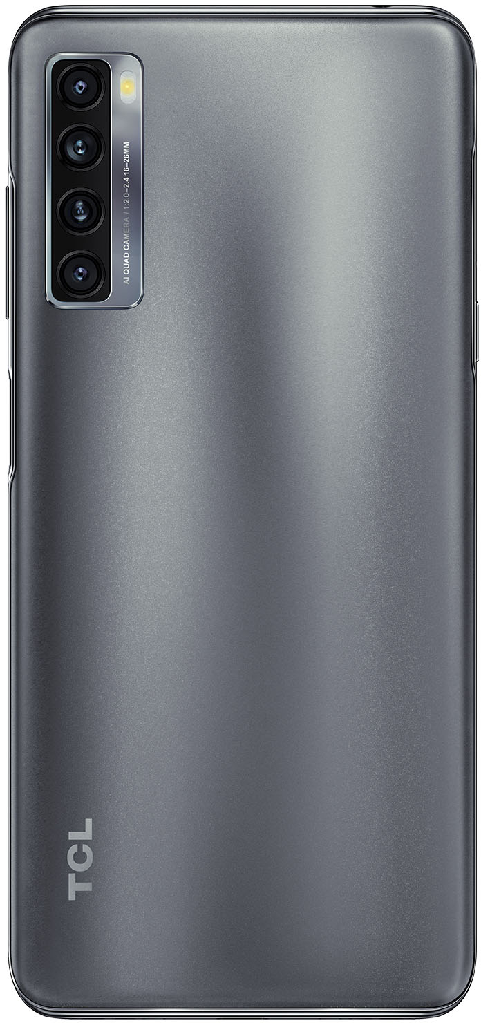 Back View: TCL 20S - Milky Way Black (Unlocked)