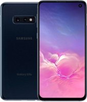 Samsung - Pre-Owned Galaxy S10E 128GB (Unlocked) - Prism Black - Front_Zoom