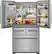 Alt View 2. KitchenAid - 25.8 Cu. Ft. 5-Door French Door Refrigerator - Stainless steel.