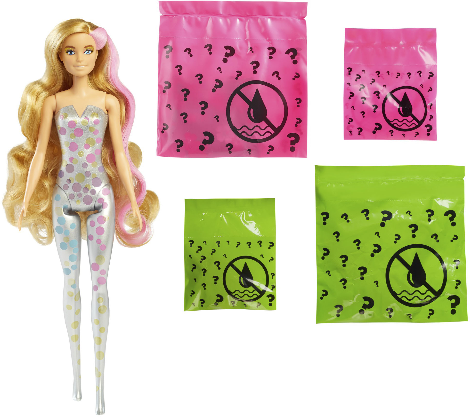 Barbie Color Reveal Party Serie Puppe Mattel GTR96 