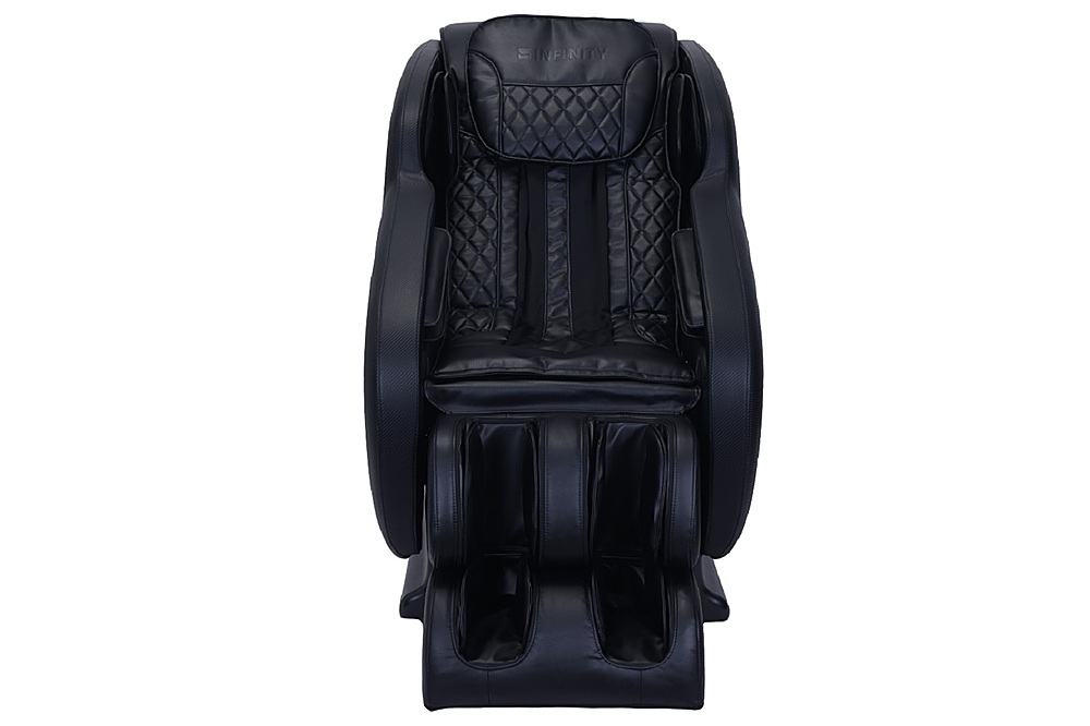 Left View: Infinity - Aura Massage Chair - Black