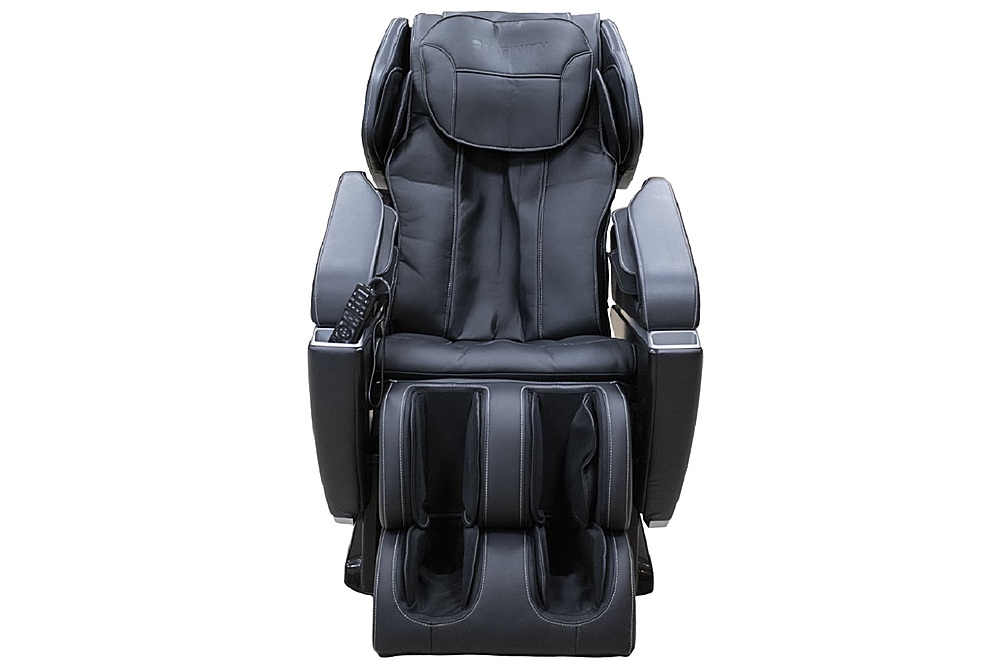 Angle View: Infinity - Prelude Massage Chair - Black
