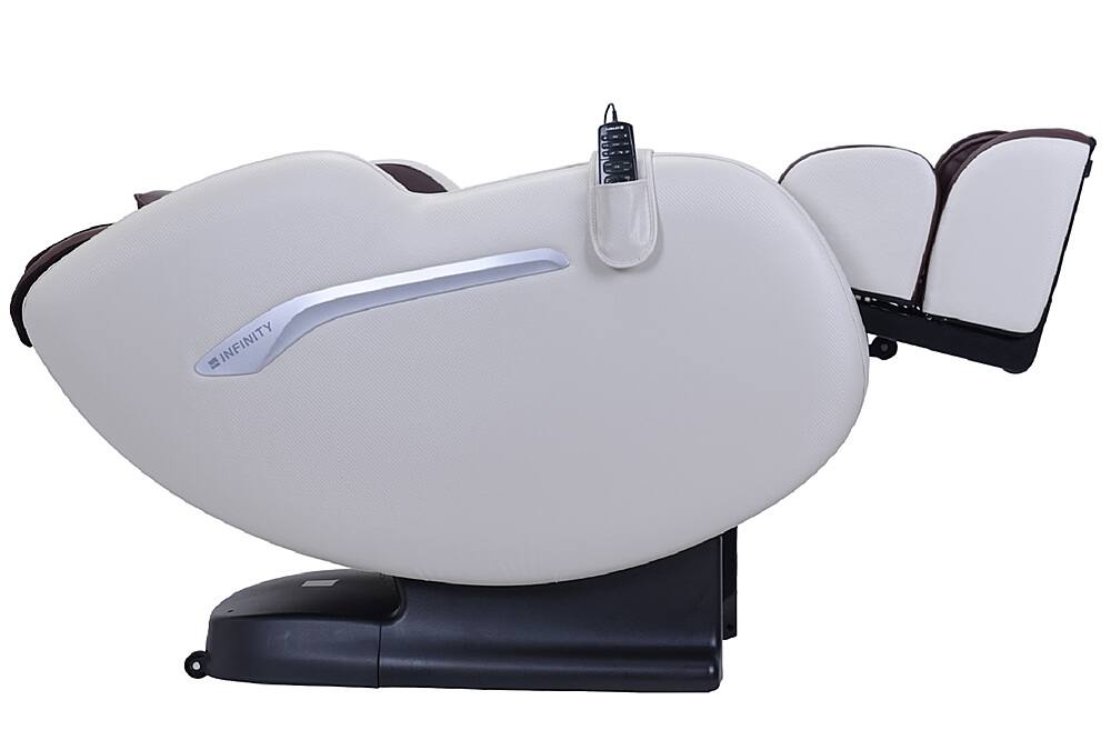 Alt View 13. Infinity - Aura Massage Chair - Cream/Brown.