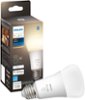 Philips - Hue A19 Bluetooth 75W Smart LED Bulb - White