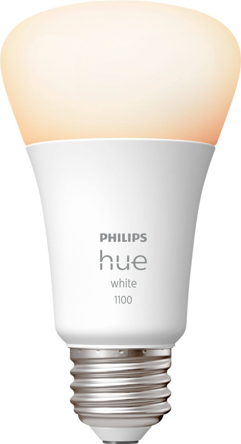 Alt View 11. Philips - Hue A19 Bluetooth 75W Smart LED Bulb - White.