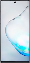 Samsung - Galaxy Note 10+ 256GB Unlocked Cell Phone - Pre-Owned - Aura Black - Front_Zoom