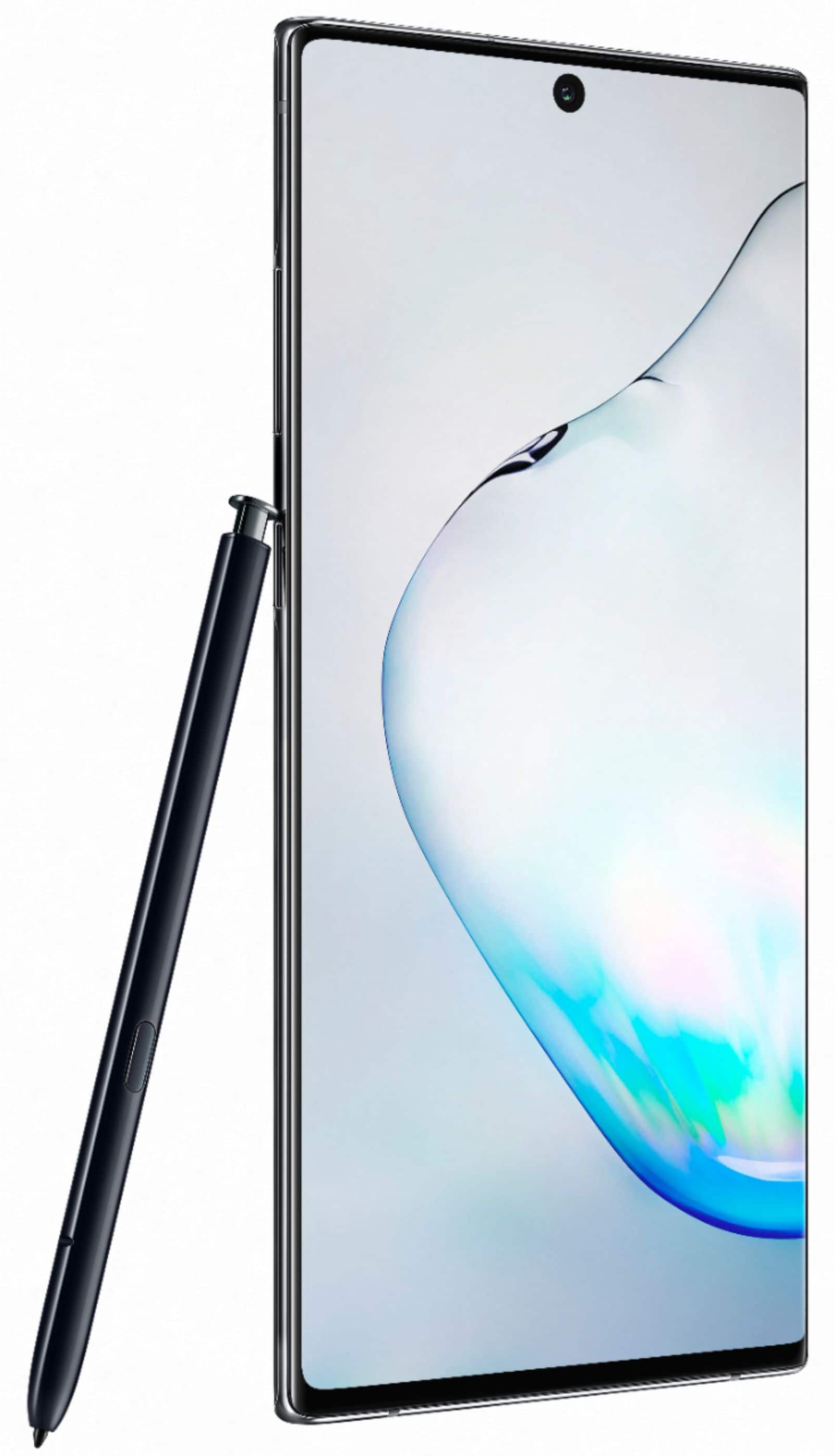  Samsung Galaxy Note 10+ Plus 256GB with S Pen Aura Blue  (Factory Unlocked for GSM & CDMA, 6.8 Inch Display, U.S. Warranty)  SM-N975UZBAXAA (Renewed) : Cell Phones & Accessories