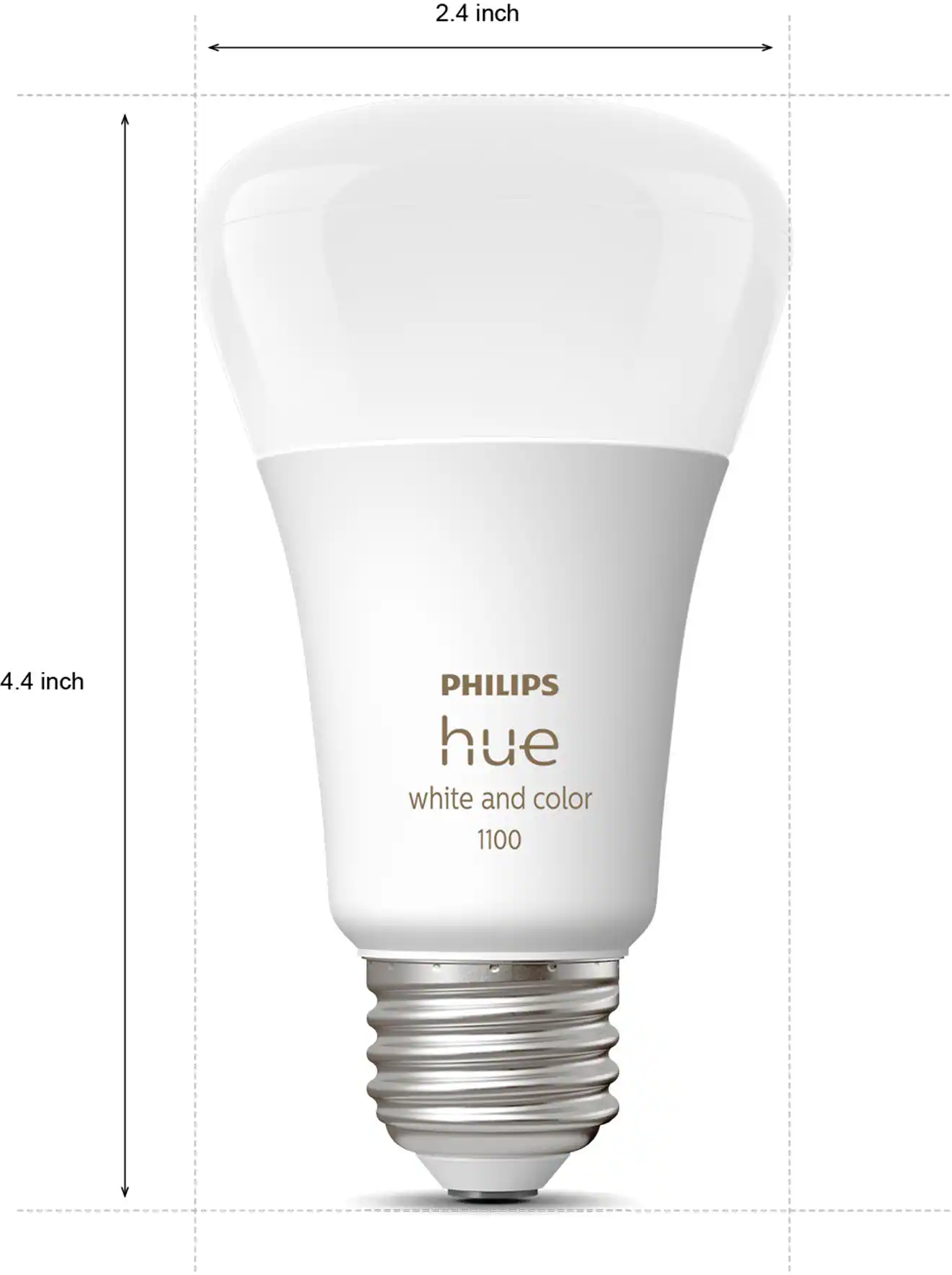 Alt View 11. Philips - Hue 75W A19 Smart LED Starter Kit - White and Color Ambiance.