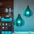 Alt View Zoom 14. Philips - Hue White and Color Ambiance A19 Bluetooth 75W Smart LED Starter Kit.