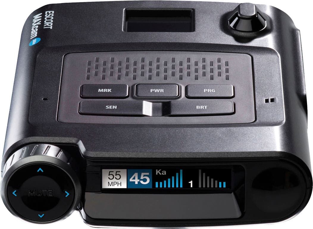 Front. Escort - MAXcam 360c Radar Detector and Dash Camera - Black.