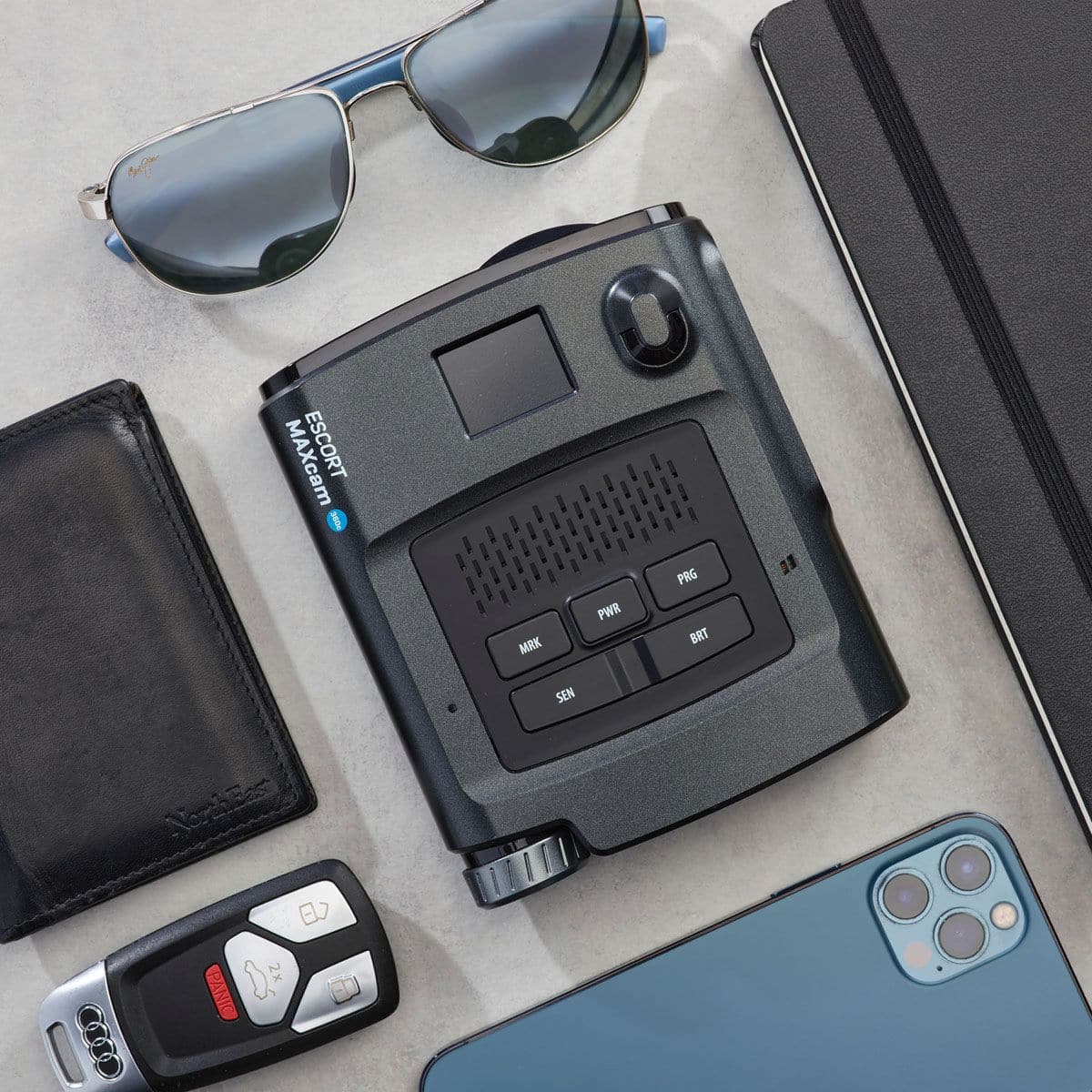 Alt View 16. Escort - MAXcam 360c Radar Detector and Dash Camera - Black.