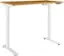 Angle. Insignia™ - Adjustable Standing Desk with Electronic Control - 47.2" - Oak.