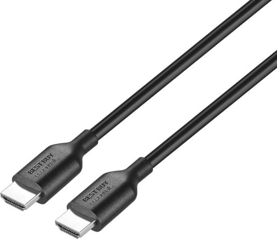 Front Zoom. Best Buy essentials™ - 3' 4K Ultra HD HDMI Cable - Black.