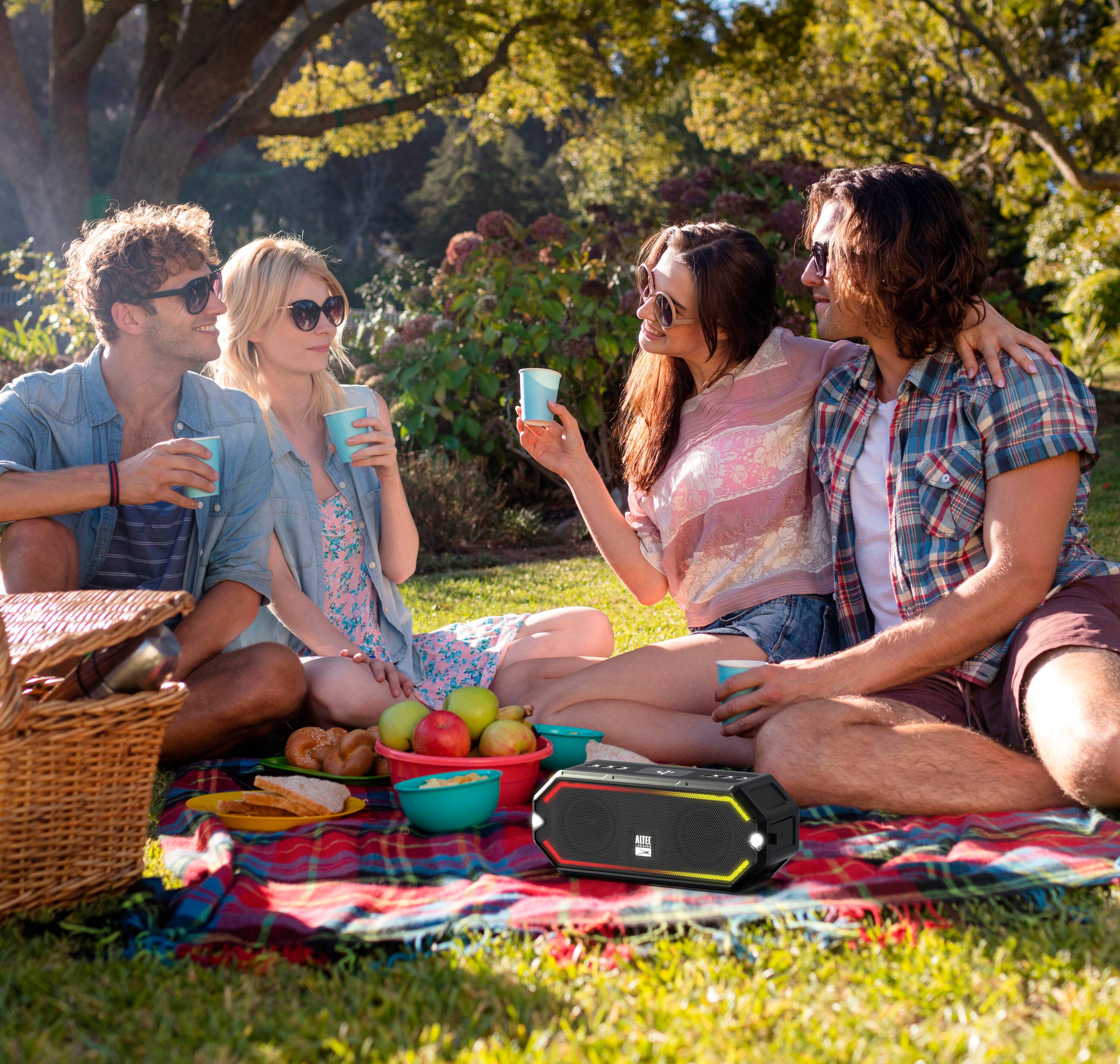 Alt View 19. Altec Lansing - HydraBlast Everything Proof Speaker - Black.