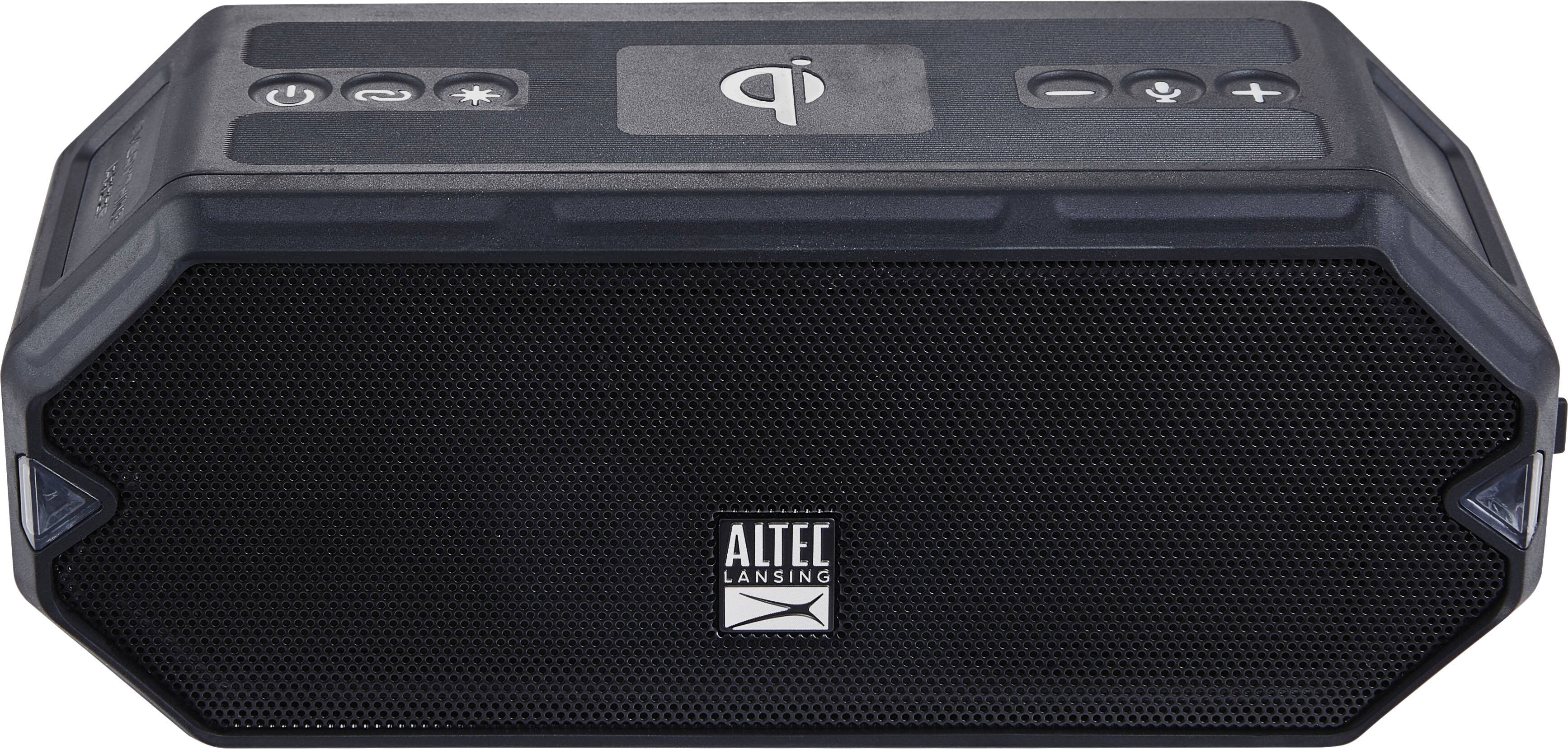 Left. Altec Lansing - HydraBlast Everything Proof Speaker - Black.