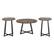 Alt View 11. Walker Edison - Urban 3 Piece Metal Coffee and Side Table Set - Slate Grey.