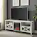 Alt View 13. Walker Edison - 70" Modern Farmhouse Drop Door Cabinet Fireplace TV Stand for Most TVs up to 80" - Brushed White.