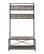 Front. Walker Edison - 40" Industrial Wood Hall Tree - Grey Wash.