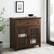 Alt View 15. Walker Edison - 32” Classic Detailed Double Door Accent Cabinet - Dark walnut.