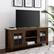 Alt View 13. Walker Edison - 58” Farmhouse 2 Door TV Stand for TVs up to 65” - Dark brown.