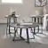 Alt View 11. Walker Edison - Urban 3 Piece Metal Coffee and Side Table Set - Faux Dark Concrete.