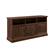 Angle. Walker Edison - 58” Classic 2-Drawer TV Stand for TVs up to 65” - Dark walnut.