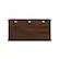 Alt View 35. Walker Edison - 58” Classic 2-Drawer TV Stand for TVs up to 65” - Dark walnut.