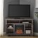 Alt View Zoom 12. Walker Edison - Groove Two Door Farmhouse Fireplace Corner TV Stand for Most TVs up to 60" - Grey Wash.