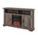 Left Zoom. Walker Edison - Groove Two Door Farmhouse Fireplace Corner TV Stand for Most TVs up to 60" - Grey Wash.