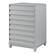 Left. Walker Edison - 40" Contemporary 4-Drawer Solid Wood Dresser - Grey.